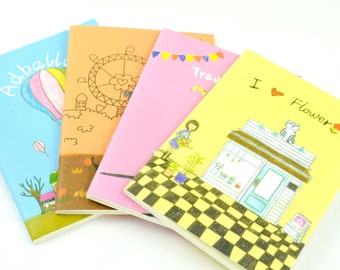 Small Illustrated Notebook