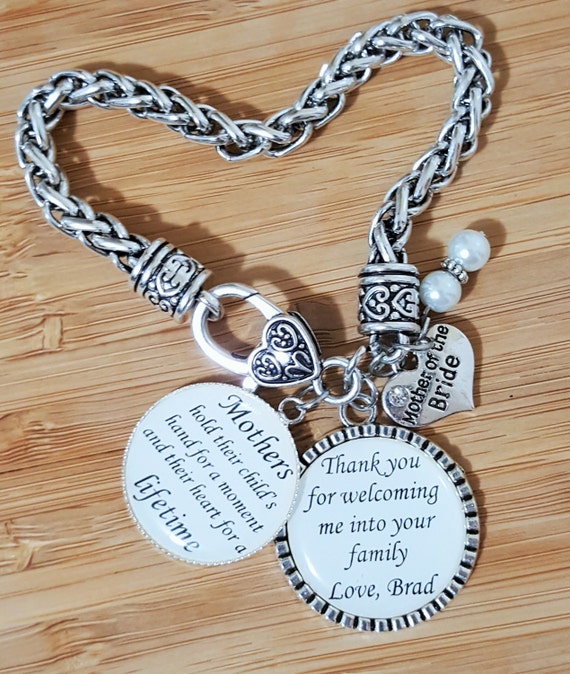 Mother of the Bride Gift Mother of the Bride Bracelet Wedding Gifts for Mother in Law Mother in Law Bracelet Mother in Law Gift