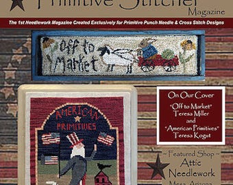 Magazine: 2017 Summer Back Issue - Punch Needle & Primitive Stitcher