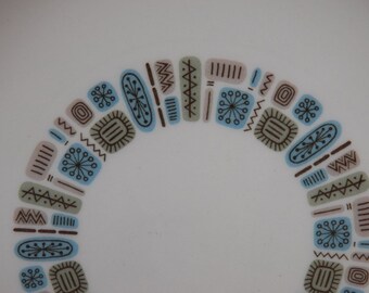 Vintage Atomic Mid-Century Canonsburg TEMPORAMA 8" Bowl Pasta/Salad/Soup