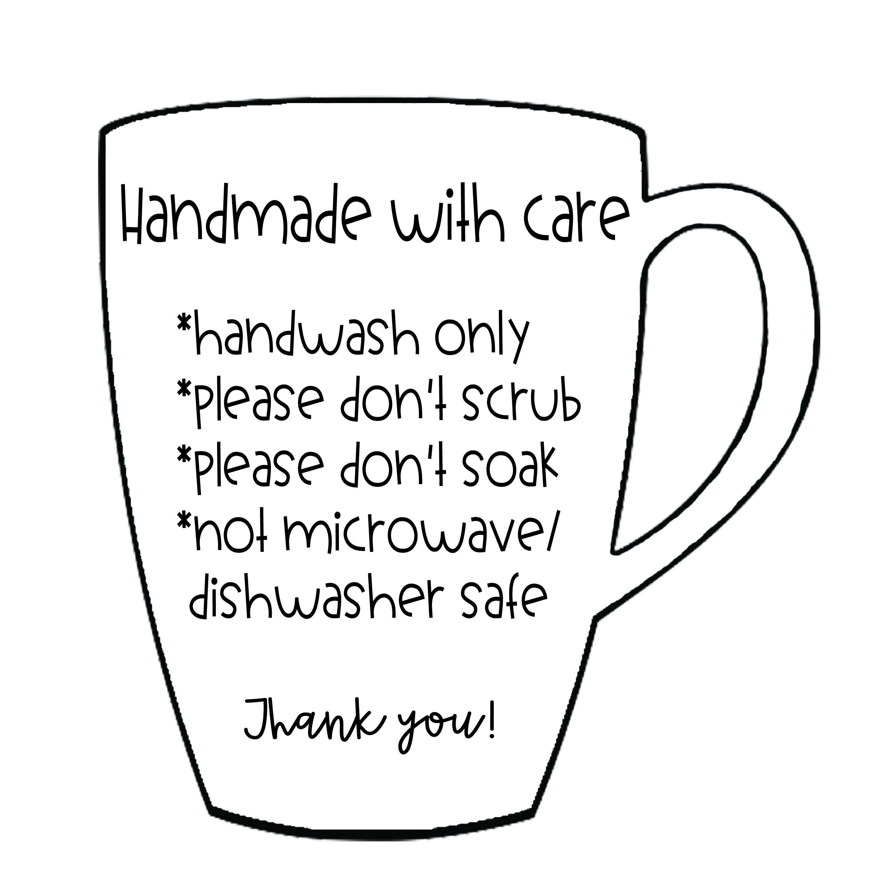 Free Printable Care Instructions - Printable Word