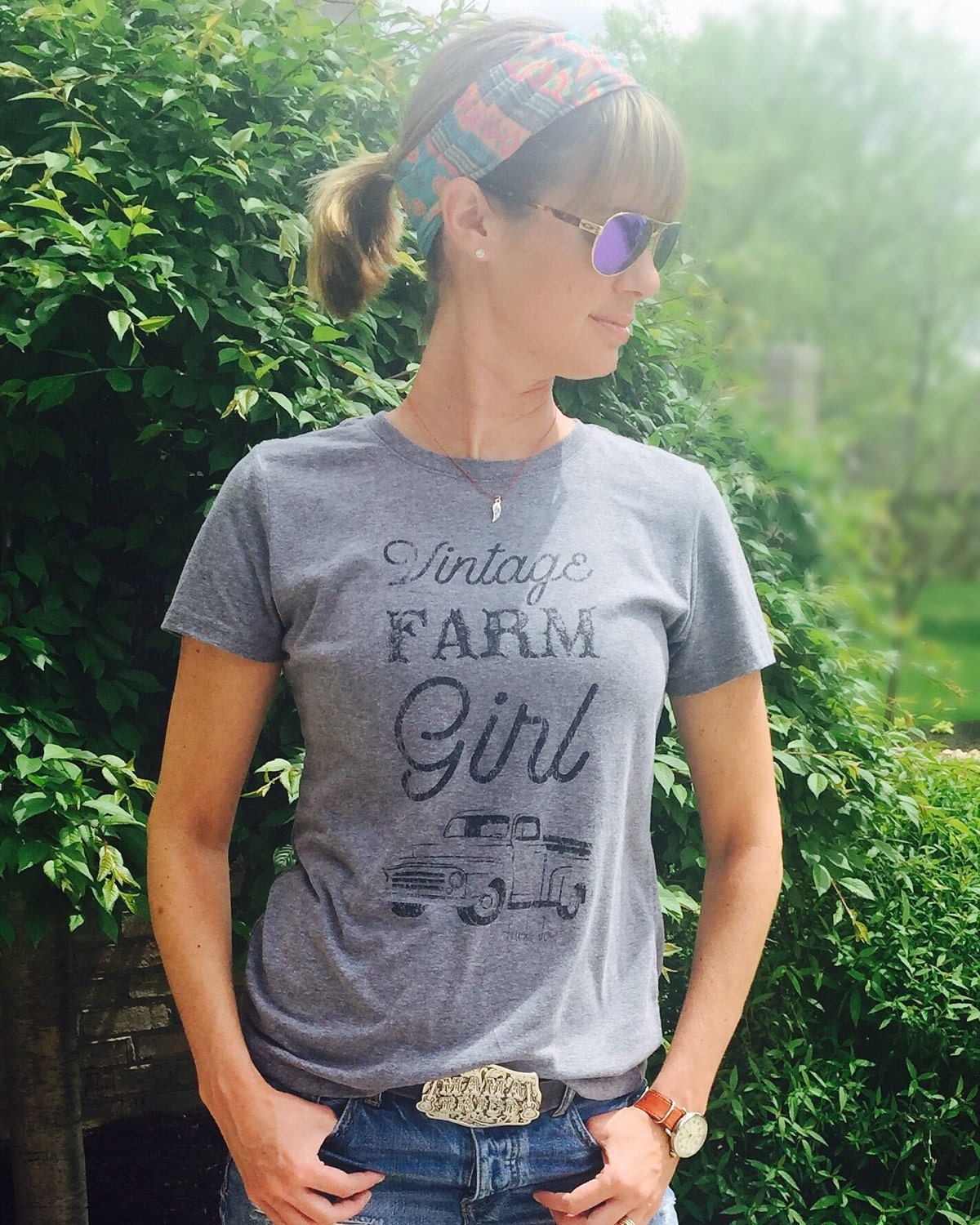 ladies farm shirts