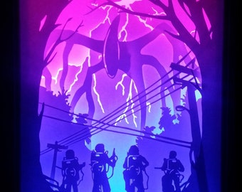 Stranger Things 2 - Paper Cutting Light Box Template files