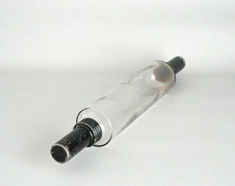 1900s Glass Rolling Pin Water Fill