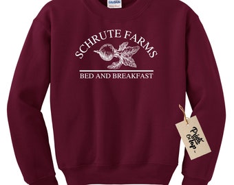 Felpa Con Cappuccio 'CPR Certified' The Office US, Dwight Schrute Farms, Taglia Unisex