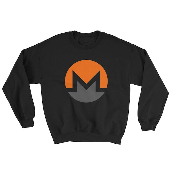 XMR Monero Crypto-currency Digital Coin Sweatshirt BTC Bitcoin ICO