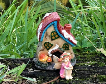 Fairy House, Miniature Fairy House, Gnome House, Whimsical MIniature House