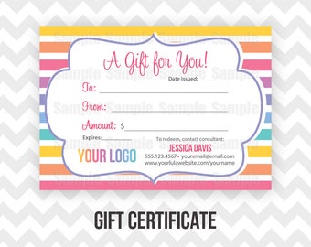 lularoe gift certificate template