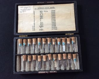 Vintage Case of Watch Stems