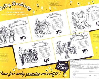 Dolly Darling Pattern Series For Vintage Barbie On CD