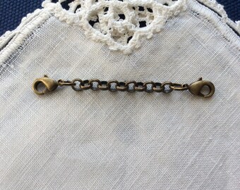Extender, Antique Brass, Necklace, 2.5 in, 63.5 mm
