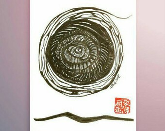 Original ink drawing