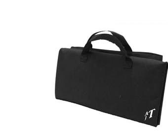 Monogrammed- Mens Initials-Personalized- Farrier- Farrier Horseshoer Storage Bag- Carry Case for Tools