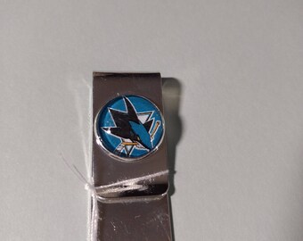 Sharks Stainless Steel Money Clip