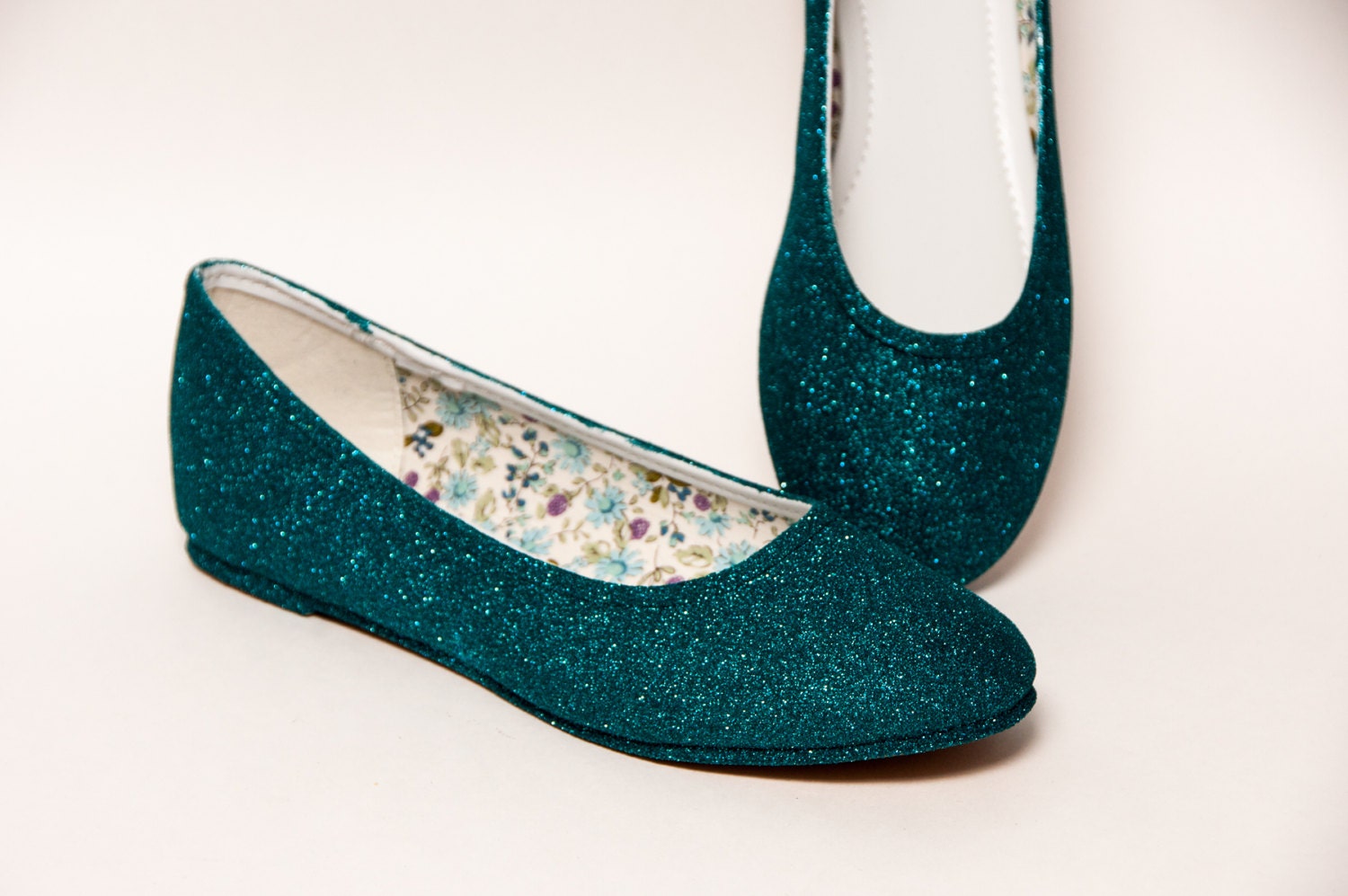 blue ballerina slippers