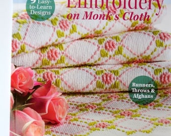 Huck Embroidery Book Trice Boerens Fiber Arts Holiday Gift Retro Craft *Hand Embroidery *Gift Idea *Needlework *Fiber Arts *Embroider Pillow