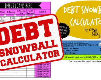 Debt Snowball Calculator | Automatically Calculates Payoff Date on Debt Snowballs & Avalanches