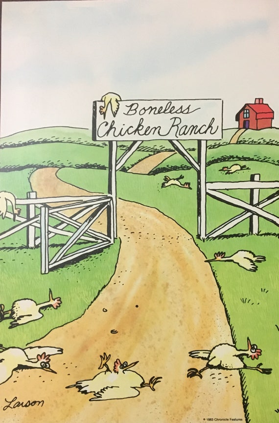 The Far Side Boneless Chicken Ranch
