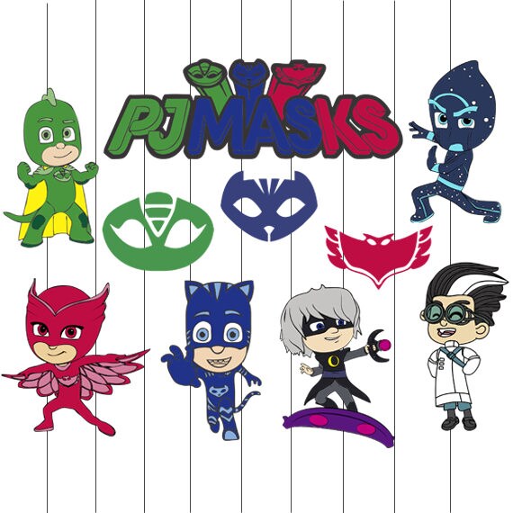 Download Pj Masks Svg Pj Masks Clipart Pj mask dxf eps vectors