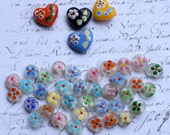 De-stash collection of beautiful glass beads