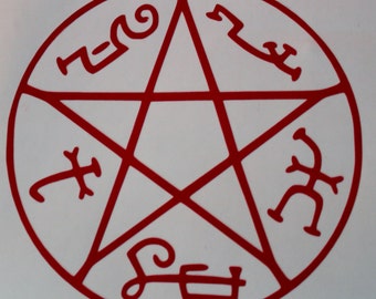 Supernatural Devil's Trap Decal