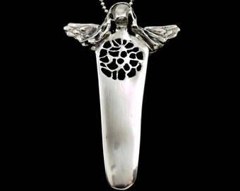 Meditation Jewelry For Her, Unusual Jewelry For Women, Inspiration Jewelry For Mom, Sterling Angel, Robin Wade Jewelry, Ezri Meditates, 2469