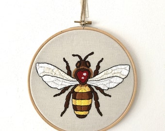Beloved. Embroidery hoop art.