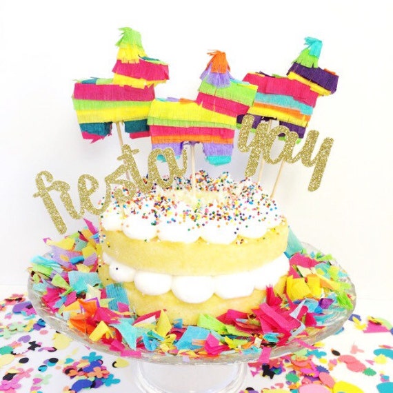 Mini Pinata Wedding Cake Topper Mini Pinata Wedding Cake Topper