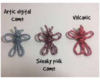 Paracord Butterfly Hair clips