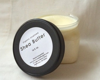 Organic Shea Butter (16 oz.) - Unrefined