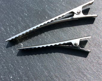 Alligator Clips, Alligator Clips with Teeth, Hair Clips, 3 inch Hair Clips, 2 inch hair clip
