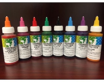 Chefmaster liqua-gel food coloring dye Made in USA for Chefmaster liqua-gel food coloring dye Made in USA for