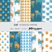 digital paper-Cat/ cat instant download paper/ cat digital paper pack/ cat craft paper/ cat paper/ pink paper/ digital paper/ wrapping paper