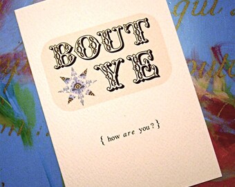 Bout Ye - Fab Irish Greetings Card