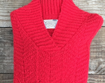 Vintage Red Pendleton Wool Sweater- Small/Medium