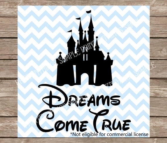Download Disney SVG Disney Castle svg Disney Castle Dreams Come True