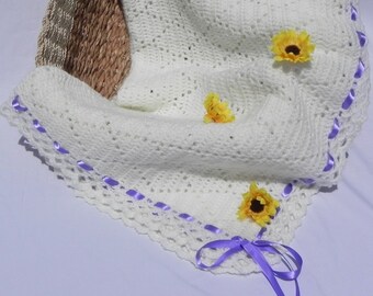 baby blanket, baby shower gift, crochet baby blanket, Christening blanket, crochet baby afghan, baby gift, baby girl, baby boy, baby shower