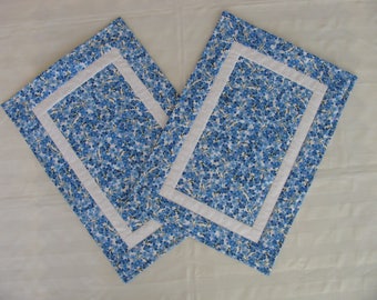 Placemats- BLUE FLOWER 2