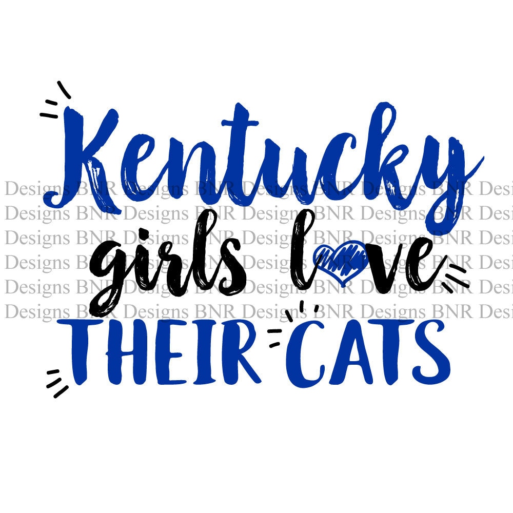 Download Kentucky SVG Kentucky Wildcats SVG DXF File Cricut File