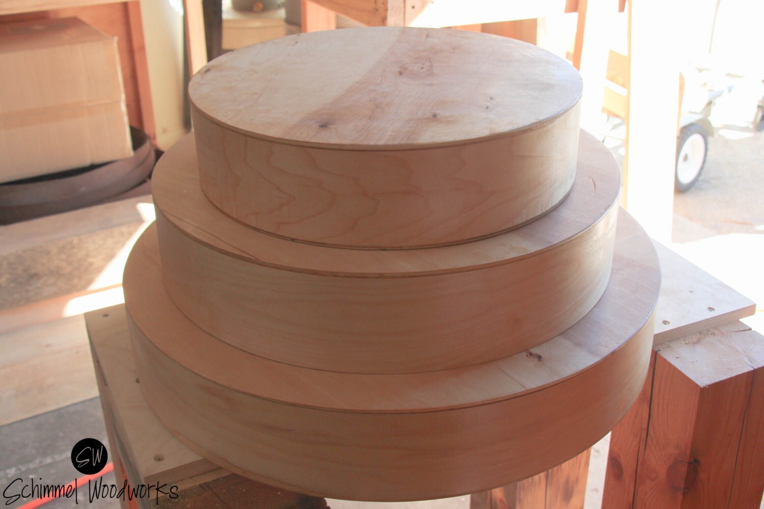 ROUND SAND TRAY 24 inch Therapist Sand Tray with Lid, Wet or