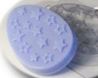 Star Easter egg plastic mold chocolate wax soap bath bomb molds