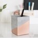 Concrete Pen Holder, Pencil Holder, Pen Cup, Pencil Cup