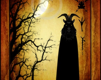 OLD HOBB Giclee Art Print A5