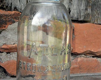Atlas Strong shoulder canning jar 60 oz