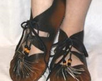 medieval ghillie shoes