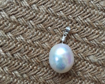 Rainbow Baroque pearl Necklace