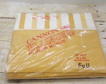 Full Size Flat Sheet, still in packaging, vintage