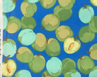 Plums blue Martha Negley Rowan fabrics Long Quarter Yard *WASHED*