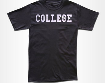 College t shirts | Etsy