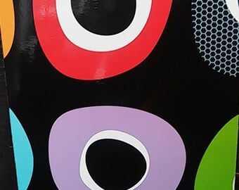 Circles File Folder Journal, Eco Friendly And Colorful